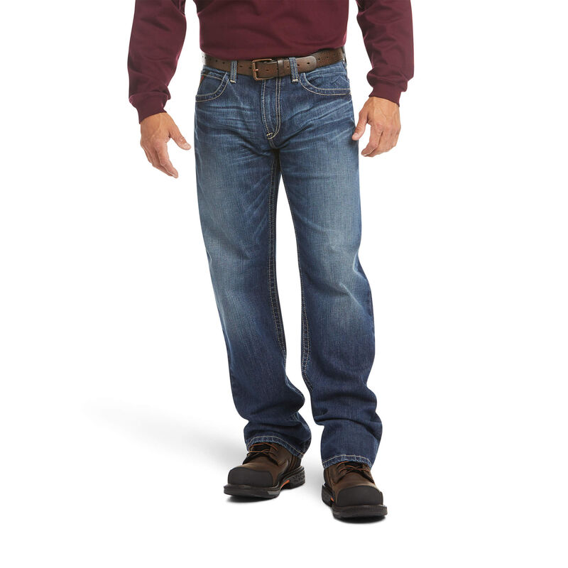 Ariat Jeans Herren - Fr M3 Loose Durastretch Vortex Stackable Straight Leg Blau ( WXSMN-5380 )